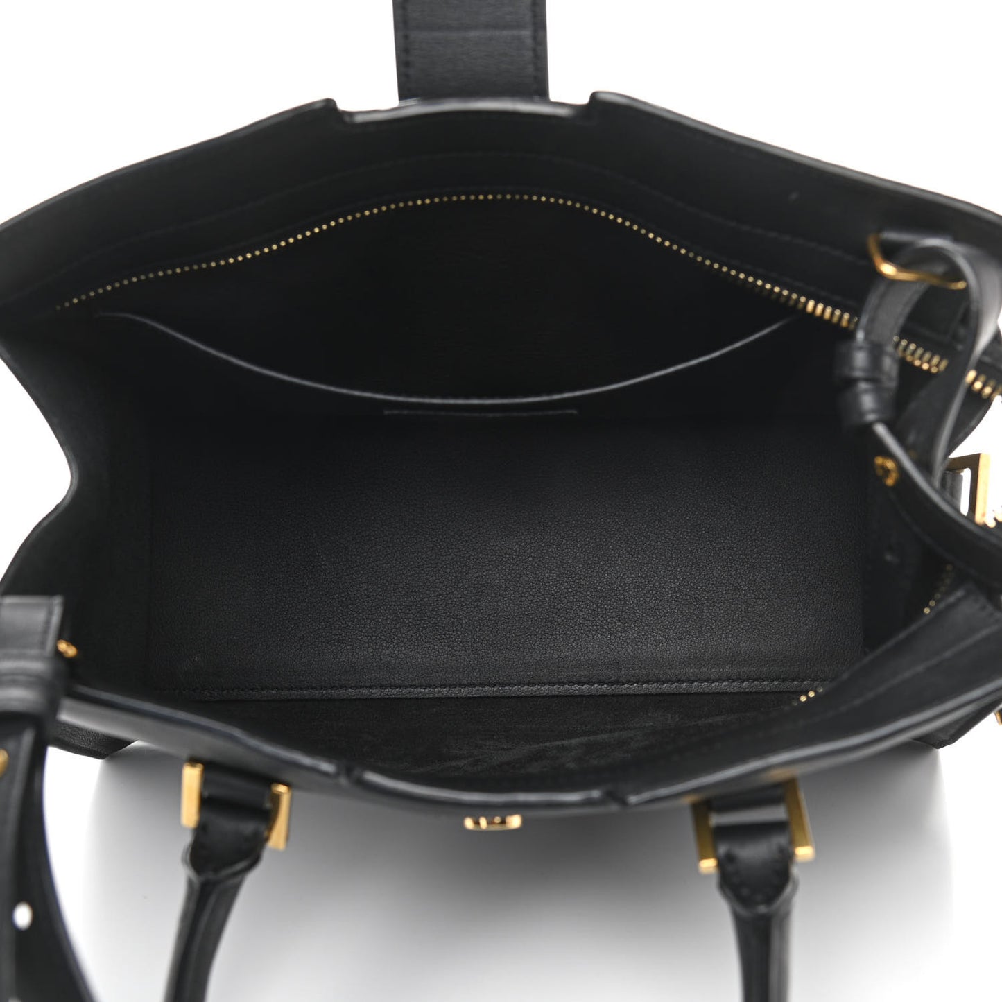 Calfskin Monogram Baby Downtown Cabas Black