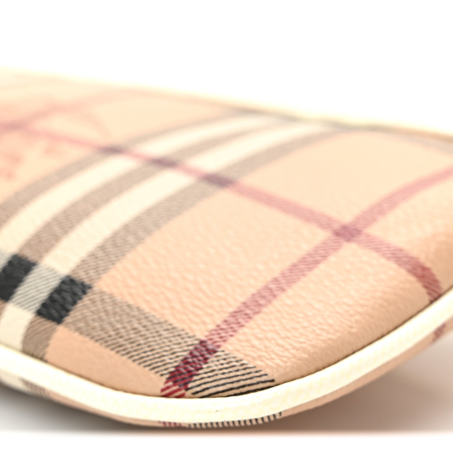 Burberry Haymarket Check Pochette White 10 of 11