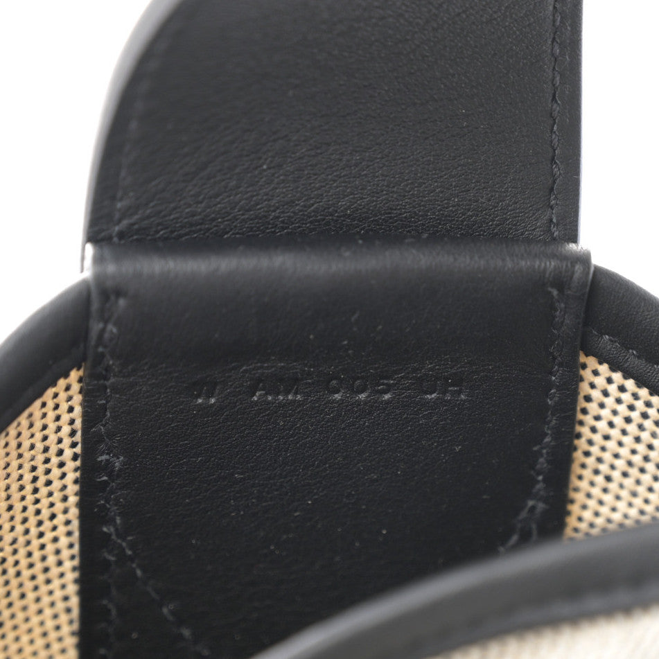 Hermes Canvas Swift Arcon Ecru Black 6 of 12