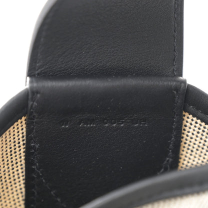 Hermes Canvas Swift Arcon Ecru Black 6 of 12
