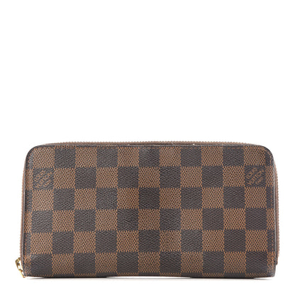 Louis Vuitton Damier Ebene Zippy Wallet 1 of 12