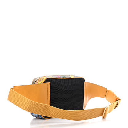Gucci GG Supreme Monogram Flora Medium Ophidia Belt Bag Beige Multicolor Crop 2 of 8