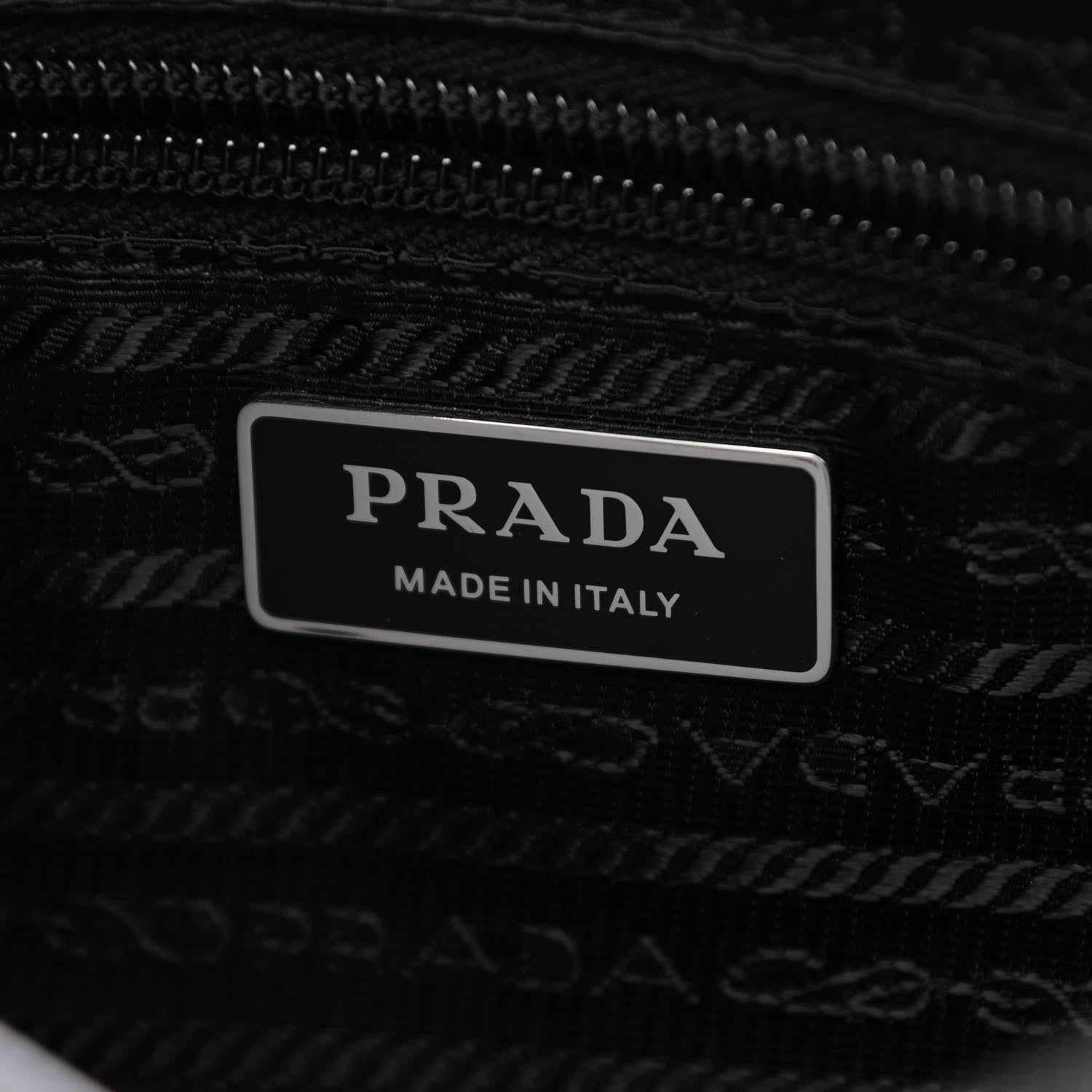 Prada Nylon Vela Messenger Bag Black 5 of 10