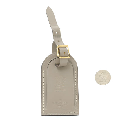 Louis Vuitton Calfskin Hawaii Luggage Tag Grey 2 of 5