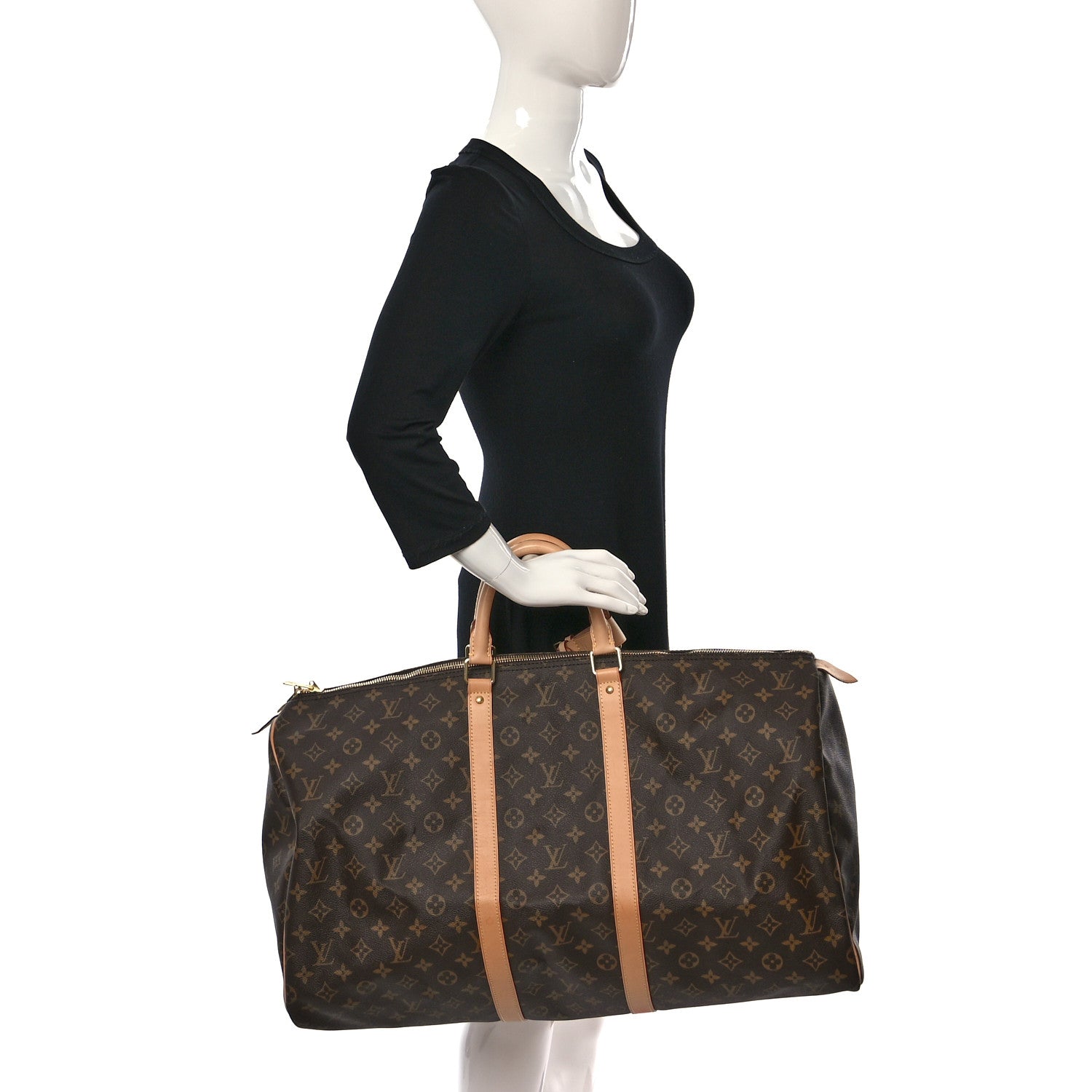 Louis Vuitton Monogram Keepall 55 2 of 15