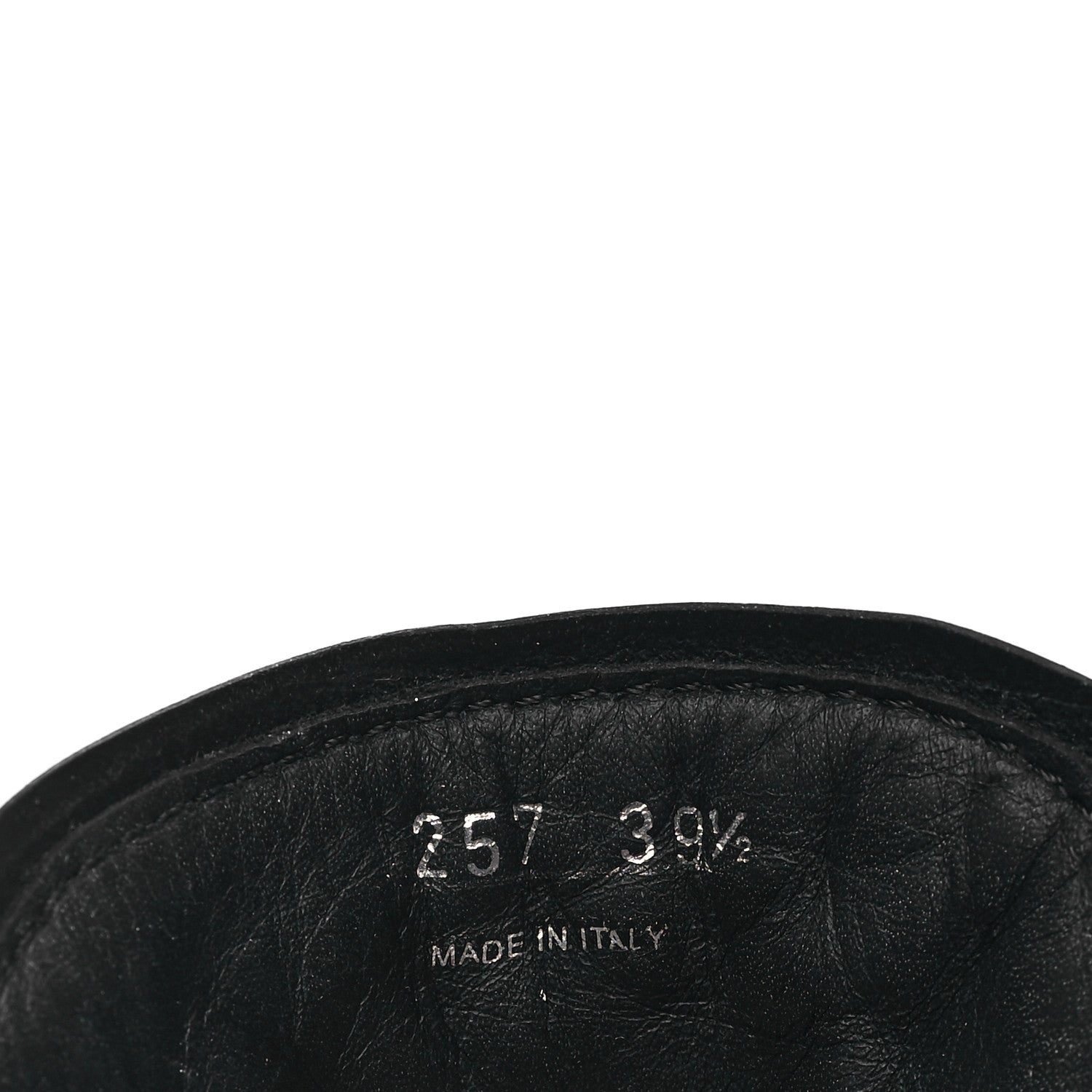 Prada Spazzolato Rois Re-Nylon Metal Triangle Logo Monolith Pouch Pocket 55mm Tall Combat Boots 39.5 Black 8 of 8