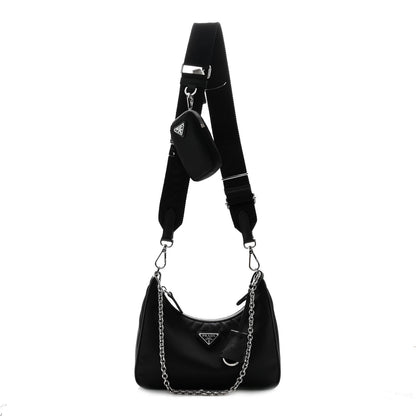 Prada Nylon Re-Edition 2005 Shoulder Bag Black 1 of 9