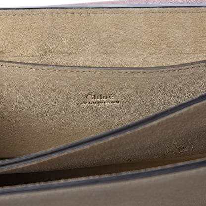 Chloe Suede Calfskin Small Faye Shoulder Bag Tobacco 6 of 9