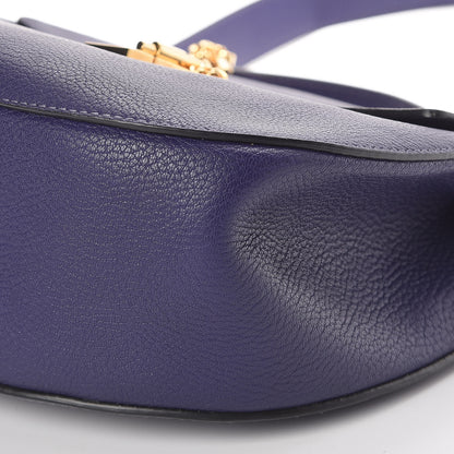 Chloe Grained Lambskin Large Drew Shoulder Bag Storm Blue 8 of 8