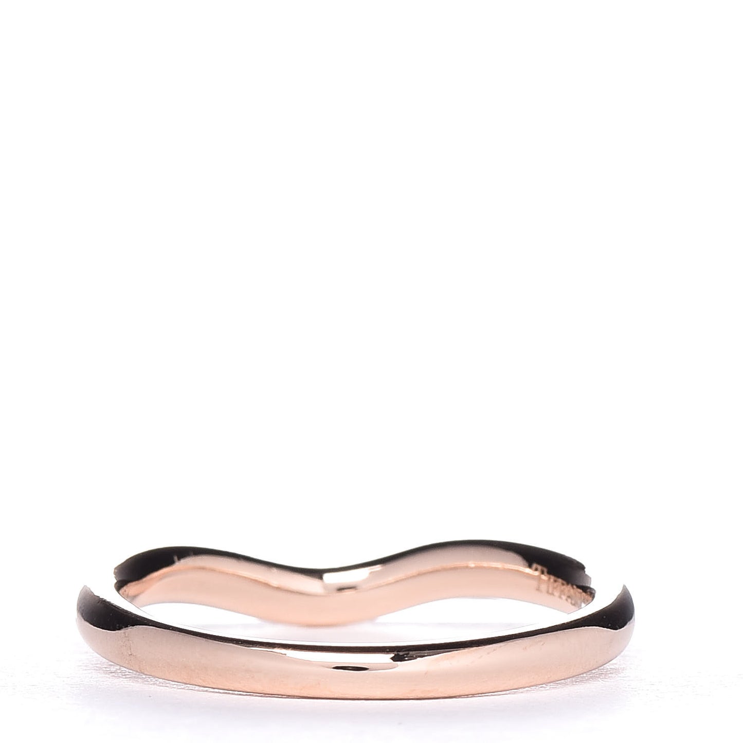 18K Rose Gold Elsa Peretti Wedding Band Ring 50 5.25