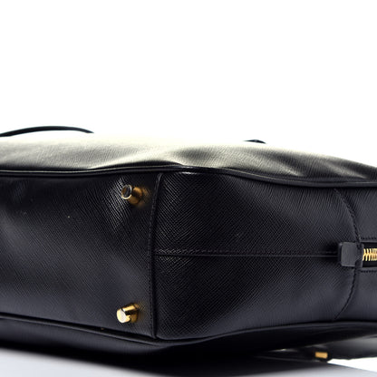 Prada Saffiano Lux Bowler Black 8 of 8