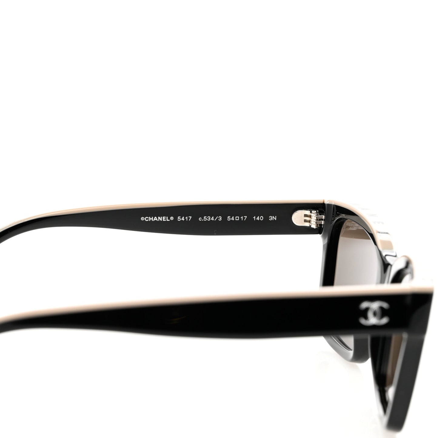 Acetate Square Sunglasses 5417 Black