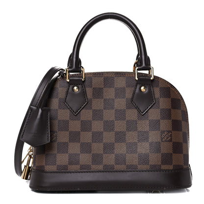 Louis Vuitton Damier Ebene Alma BB 1 of 12