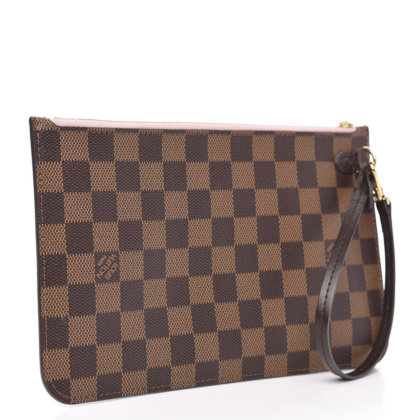 Damier Ebene Neverfull MM GM Pochette Rose Ballerine