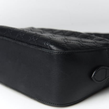 Gucci Guccissima Signature Small Camera Bag Black 7 of 9