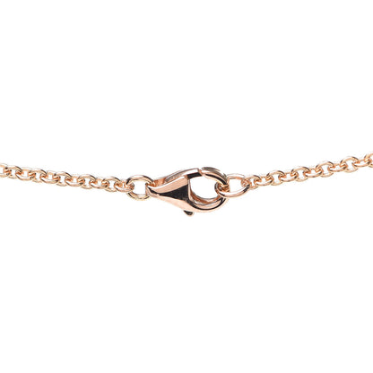 Cartier 18K Pink Gold Interlocking LOVE Necklace 4 of 8