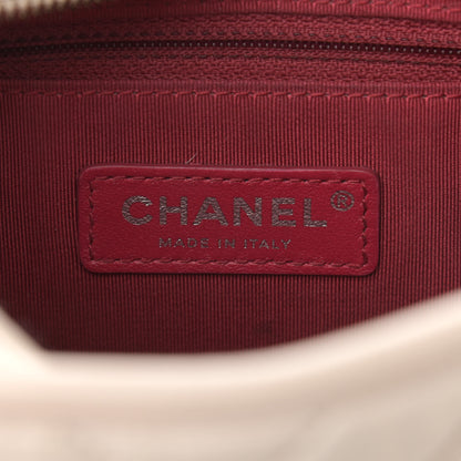 Chanel Aged Calfskin Chevron Quilted Small Gabrielle Hobo Beige 6 of 15