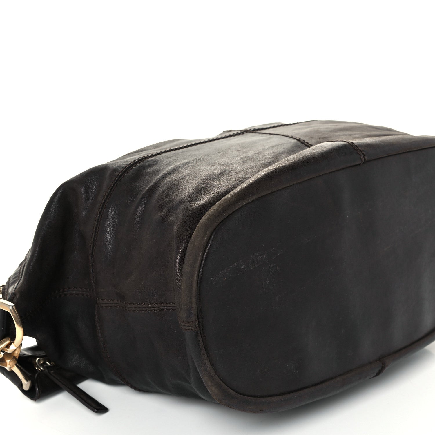 Givenchy Wrinkled Lambskin Medium Nightingale Dark Brown 10 of 10
