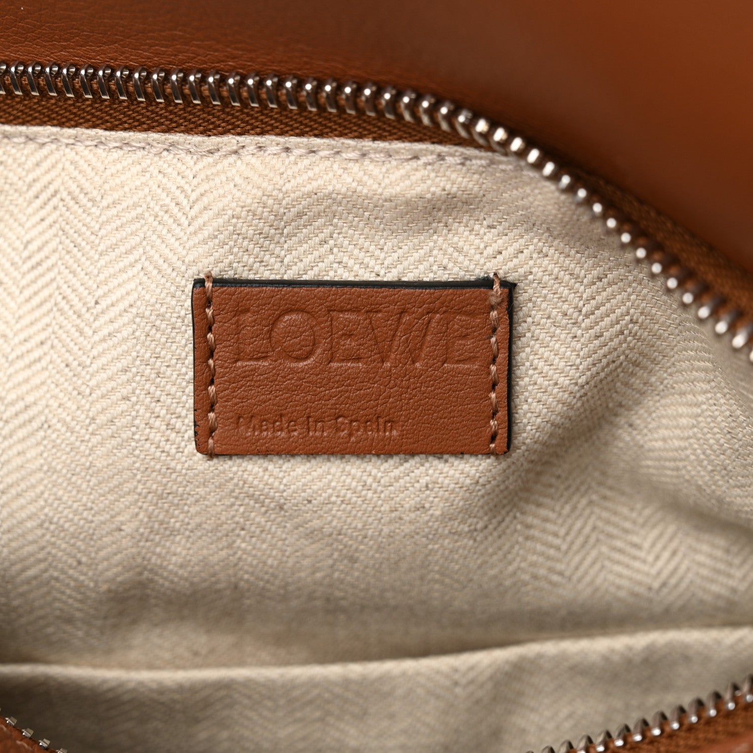 Loewe Calfskin Small Puzzle Bag Tan 6 of 11
