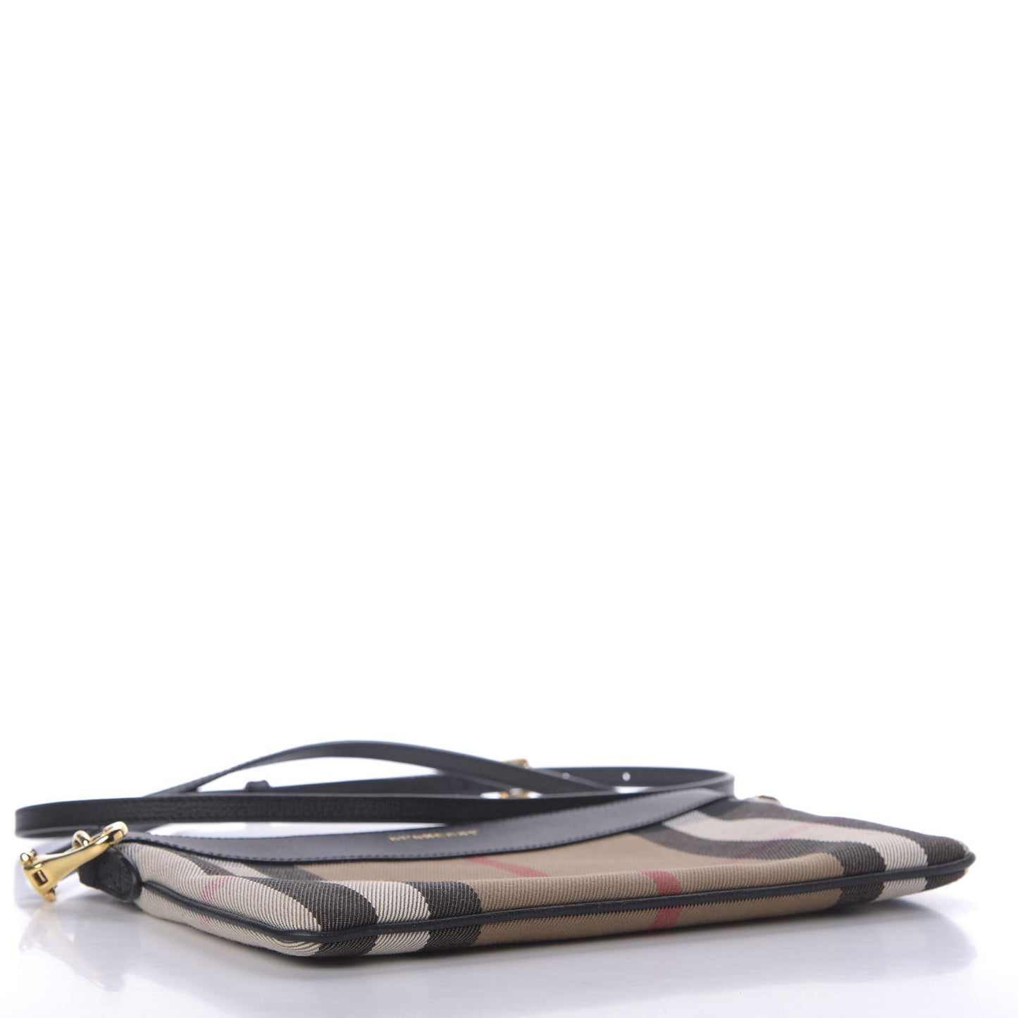 House Check Derby Peyton Crossbody Clutch Bag Black