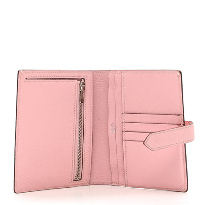 Hermes Chevre Mysore Bearn Compact Wallet Rose Sakura 5 of 10