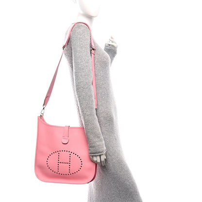 Hermes Epsom Evelyne III GM Rose Confetti 2 of 10