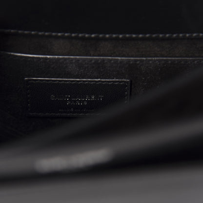 Saint Laurent Calfskin Medium Monogram Sunset Black 8 of 11