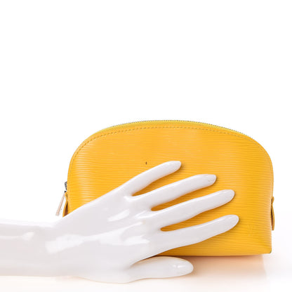 Louis Vuitton Epi Cosmetic Pouch Citron 2 of 8