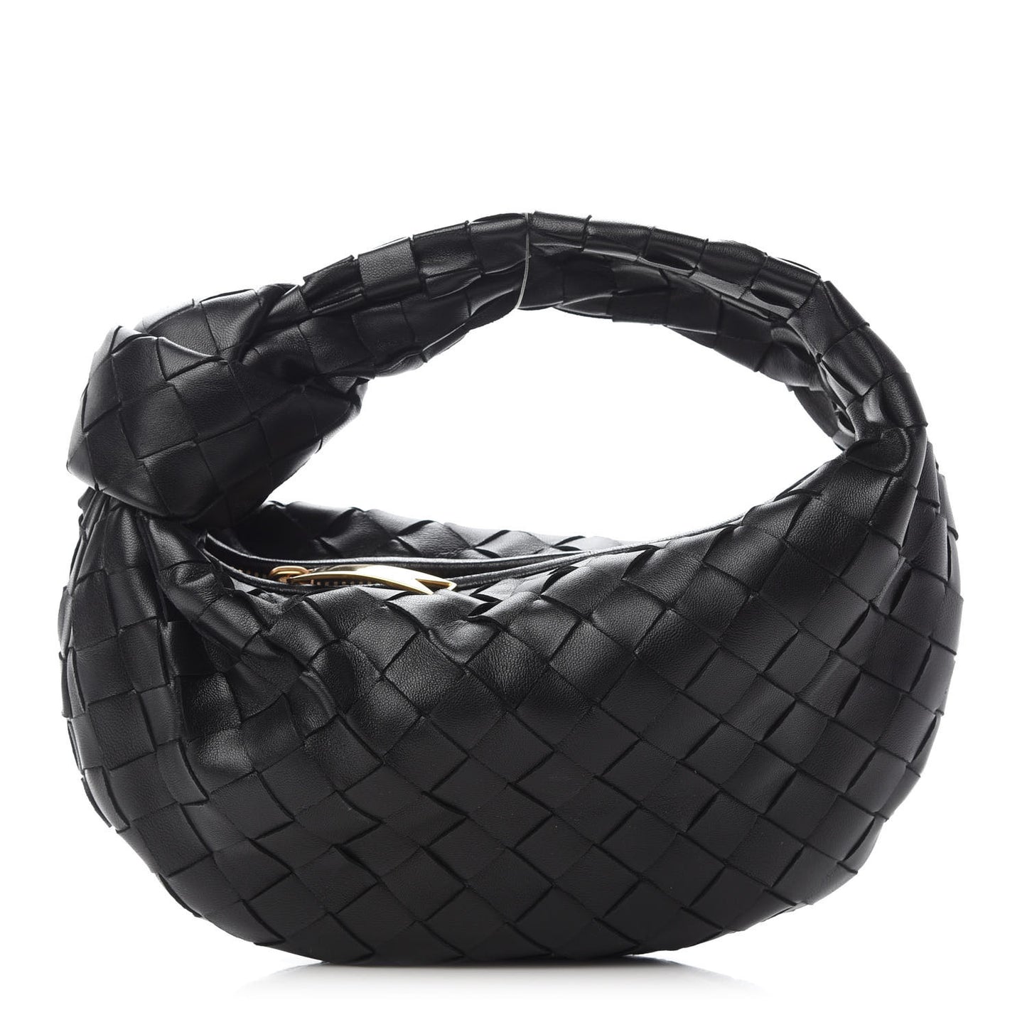 Nappa Intrecciato Mini Jodie Black