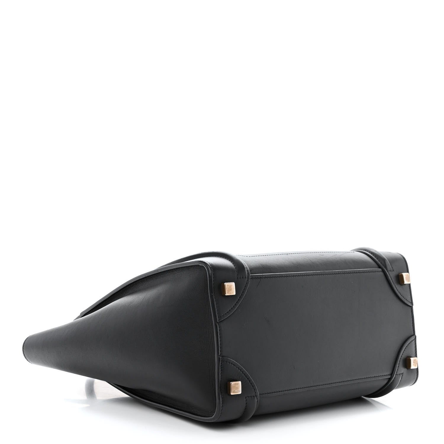 Celine Smooth Calfskin Micro Luggage Black 4 of 13