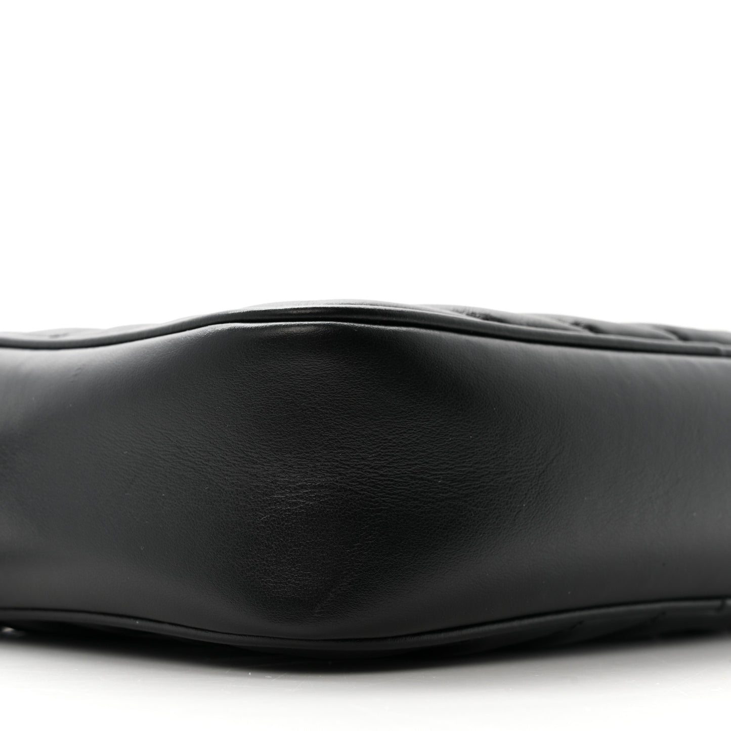 Calfskin Matelasse Monogram Monochrome Lou Camera Bag Black