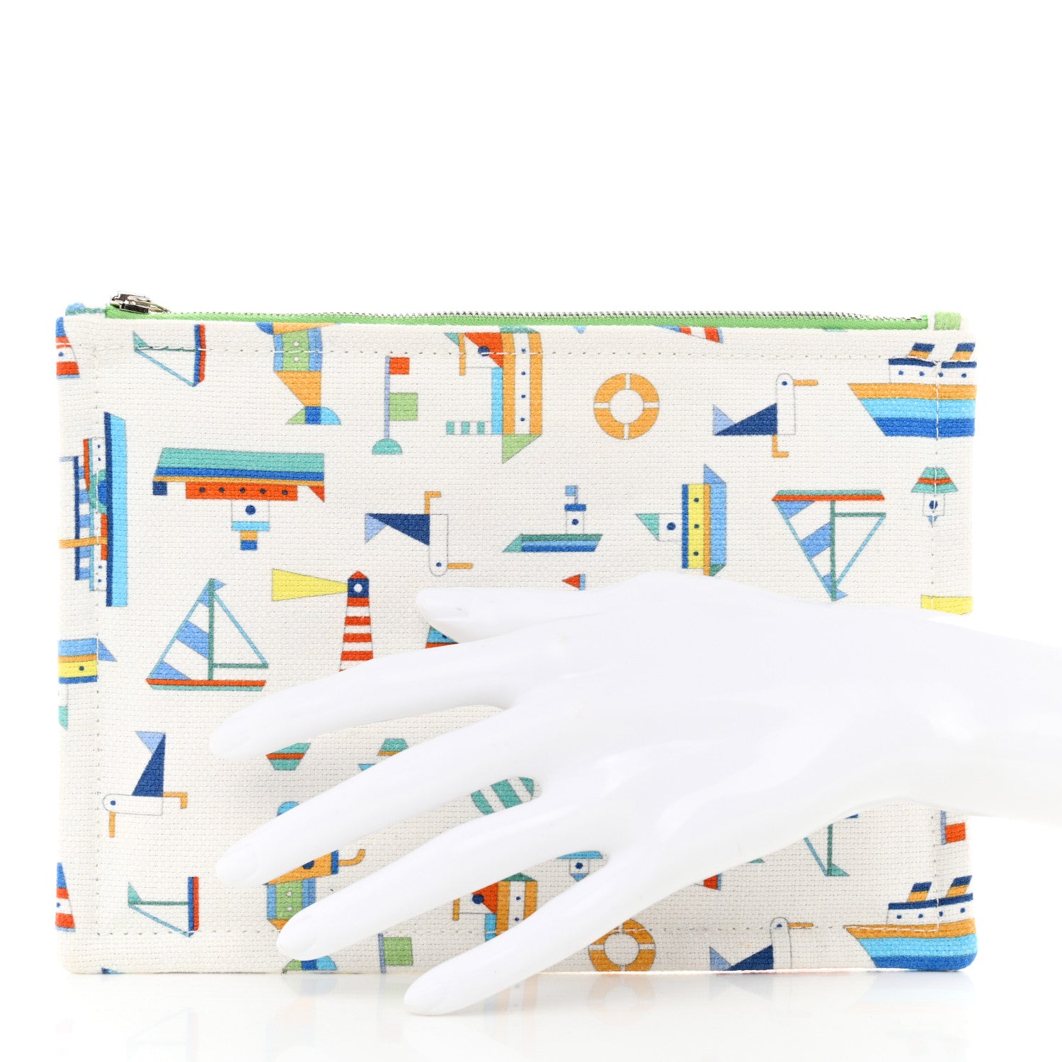 Hermes Canvas Petit Chalutier Case 2 of 9