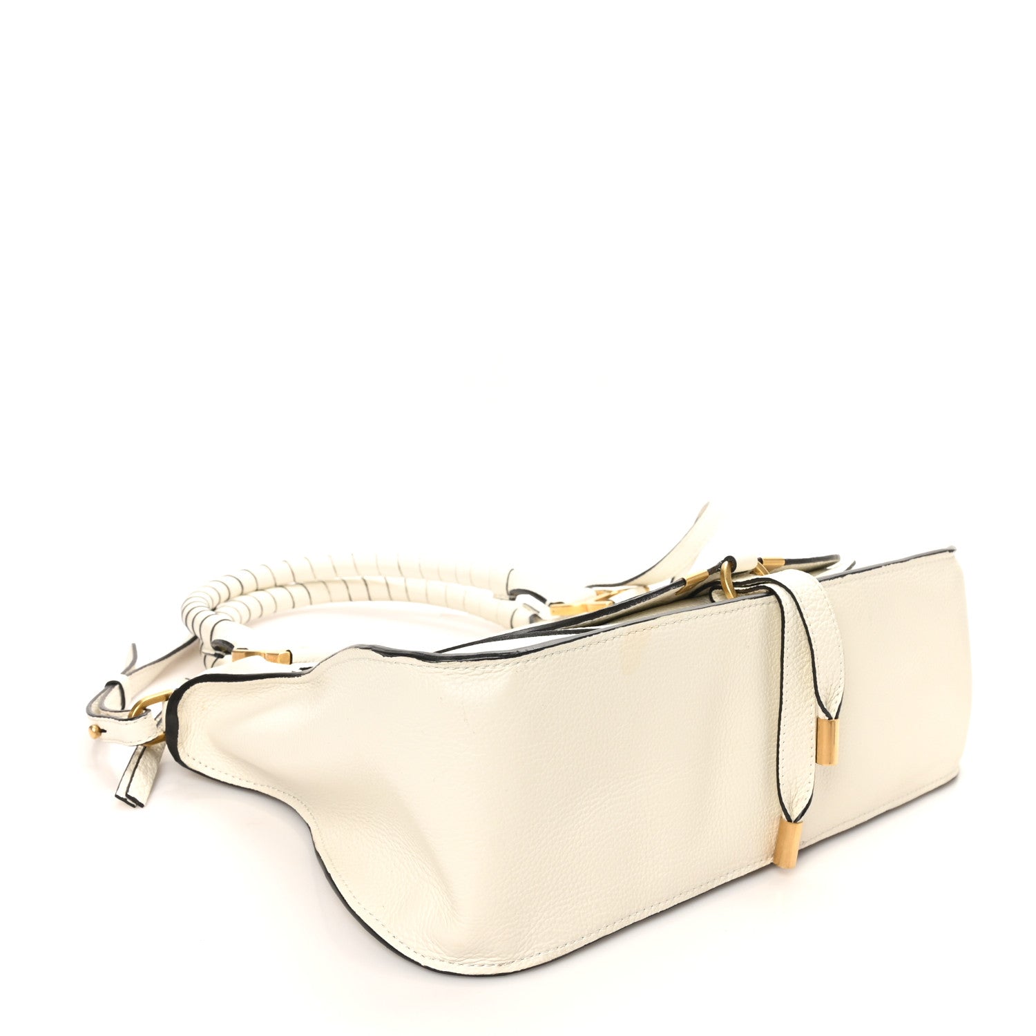 Chloe Calfskin Medium Marcie Satchel White 4 of 9