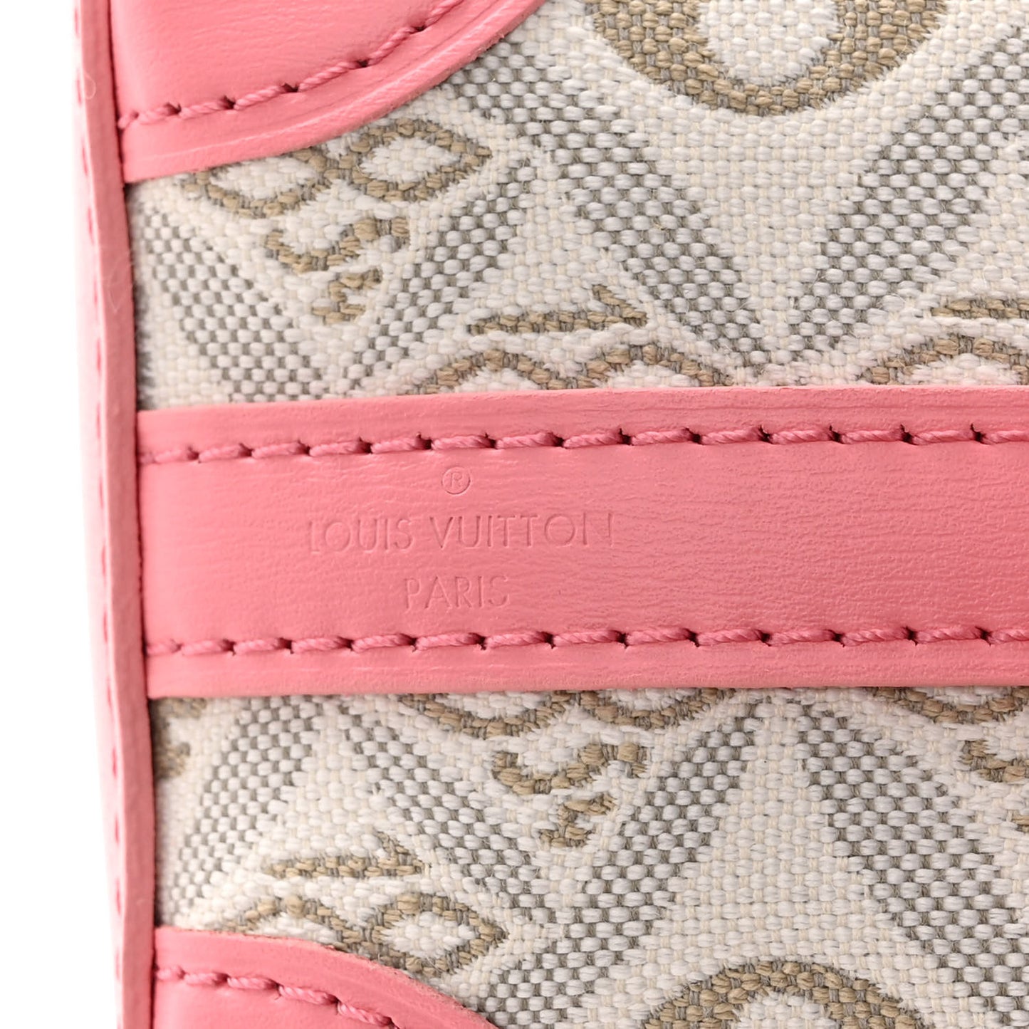 Jacquard Since 1854 Noe Purse Ecru Beige Pink