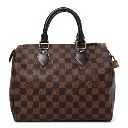 Louis Vuitton Damier Ebene Speedy 25 1 of 10