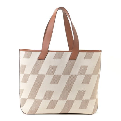 Hermes Swift H Canvas Cabas H En Biais 40 Ecru Naturel Gold 1 of 12