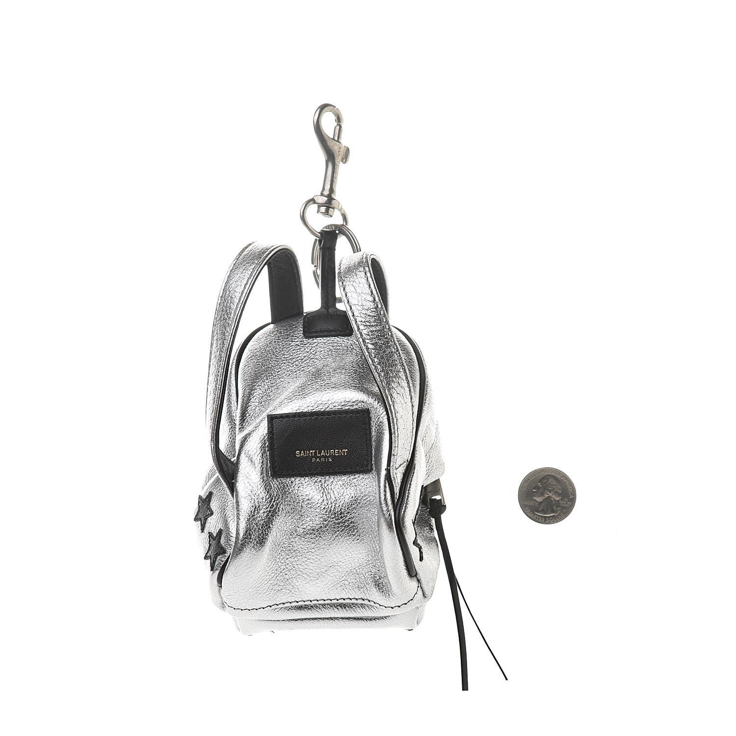 Saint Laurent Metallic Calfskin Toy California Backpack Star