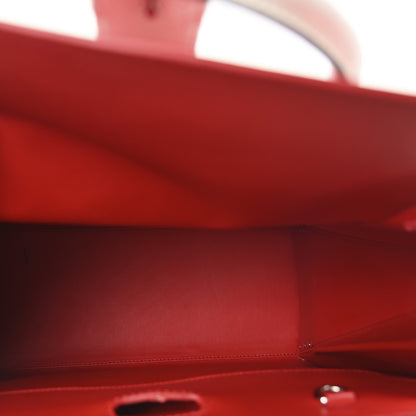Christian Louboutin Calfskin Empire Studded Medium Paloma Snow 5 of 9