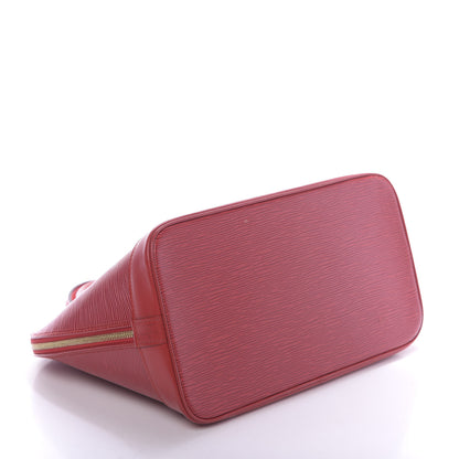 Louis Vuitton Epi Alma PM Castillan Red 4 of 9
