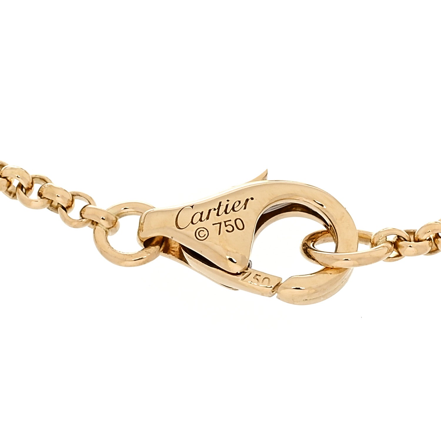 Cartier 18K Yellow Gold Entrelaces Bracelet 4 of 4