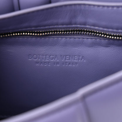 Bottega Veneta Lambskin Maxi Intreccio Padded Chain Cassette Crossbody Bag Lavender 6 of 10