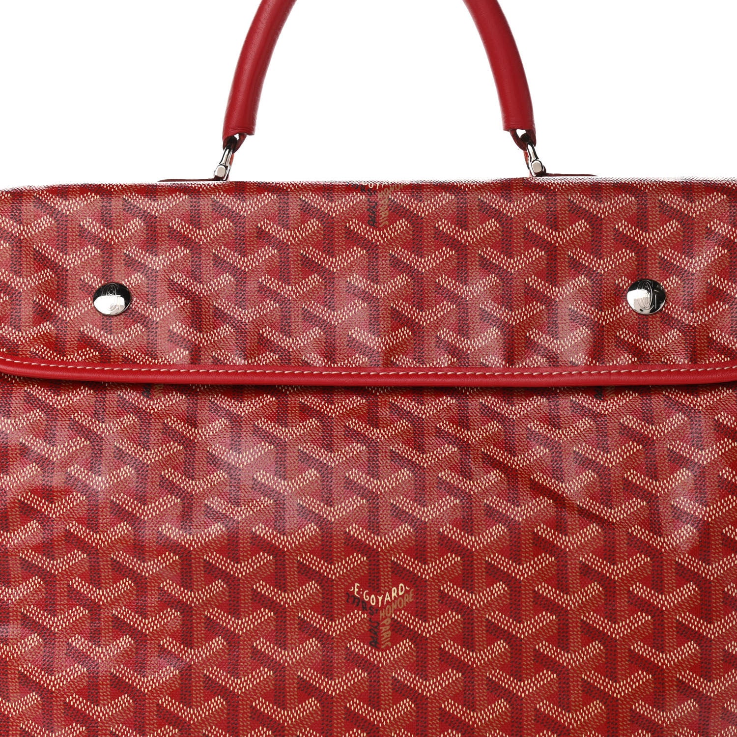 Goyard Goyardine Saint Lucie Red 10 of 10