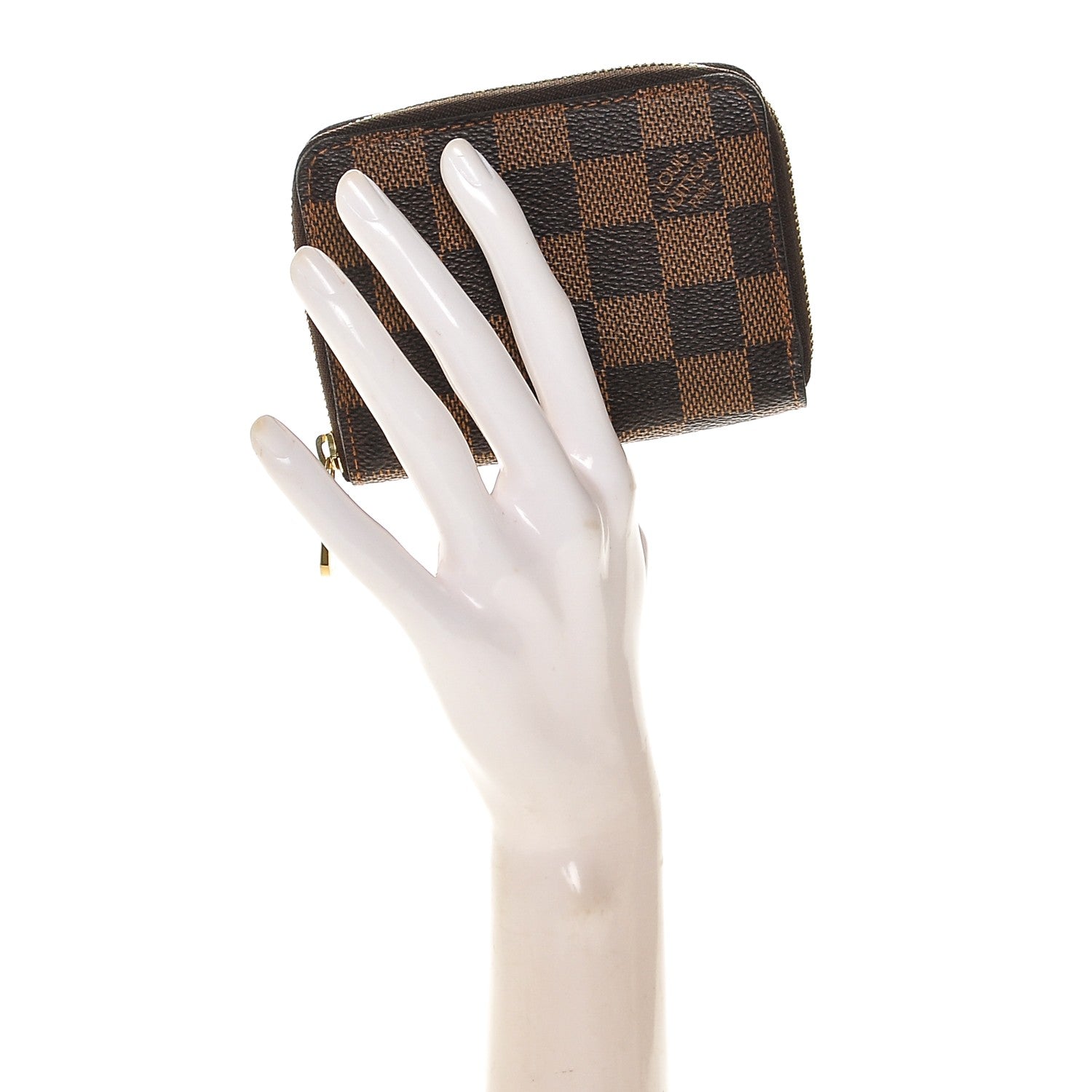 Louis Vuitton Damier Ebene Zippy Coin Purse 2 of 6