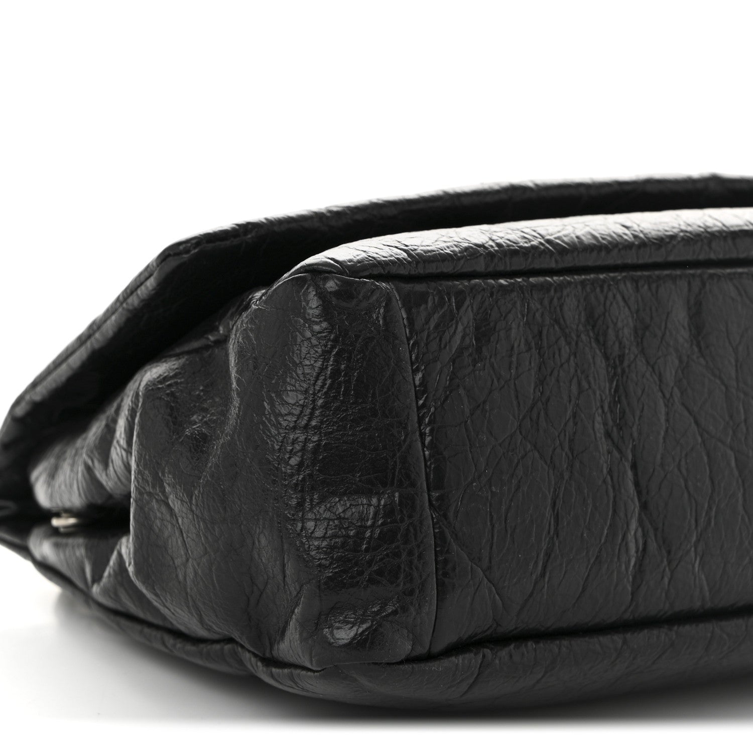 Balenciaga Arena Calfskin Mini Monaco Chain Shoulder Bag Black 9 of 10
