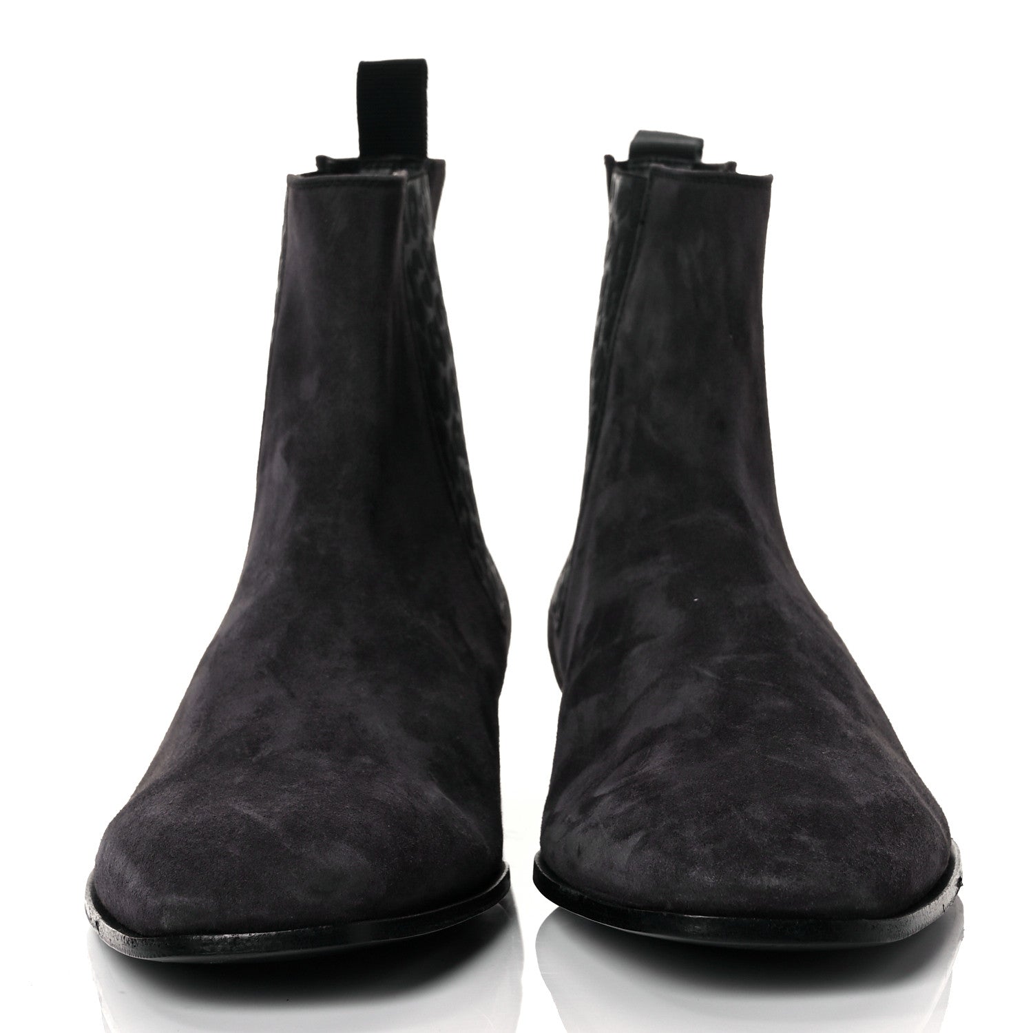 Jimmy Choo Suede Sawyer Chelsea Boots 43 Dark Grey 4 of 6