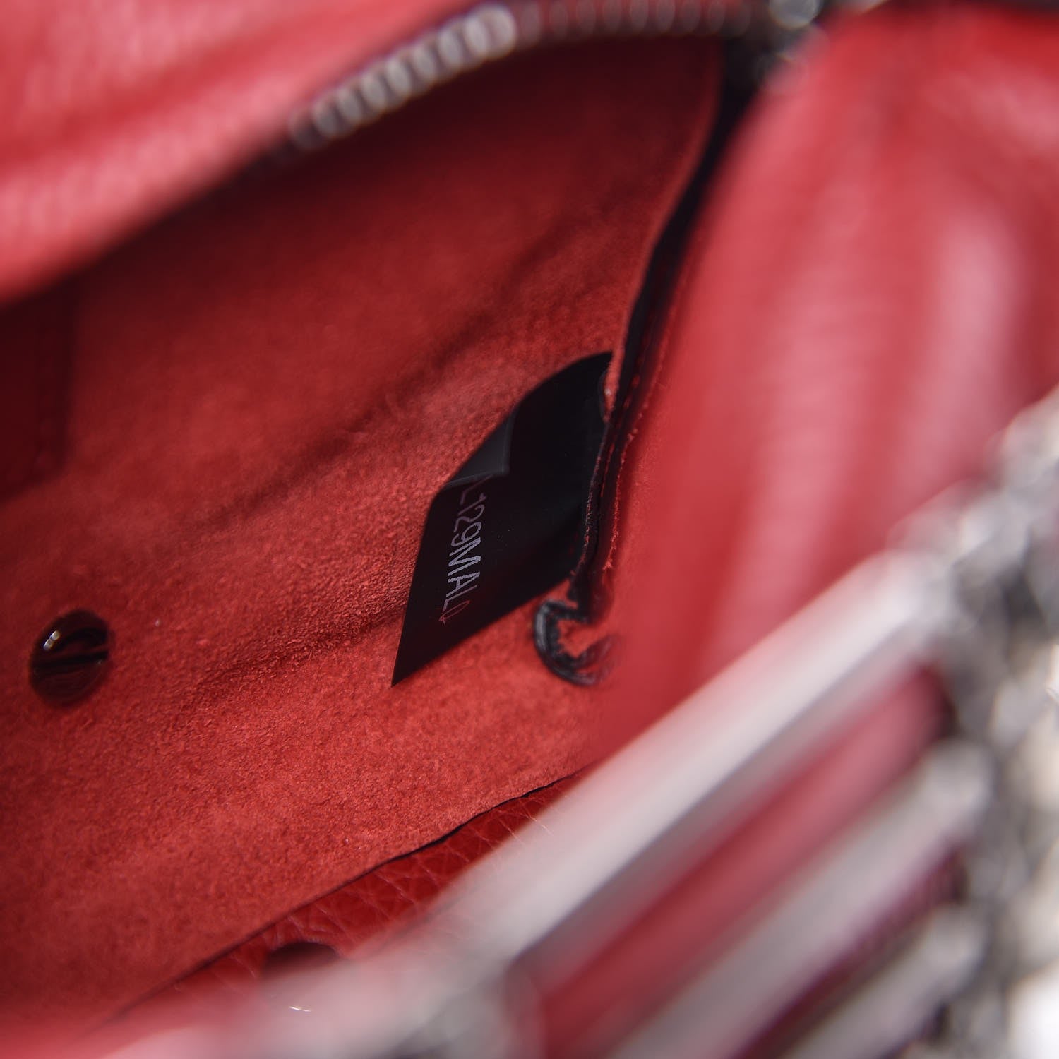Valentino Garavani Calfskin Rockstud Caged Crossbody Bag Red 7 of 8