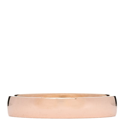 Hermes 18K Rose Gold Diamond Ever Herakles Wedding Band Ring 54 6.75 3 of 5