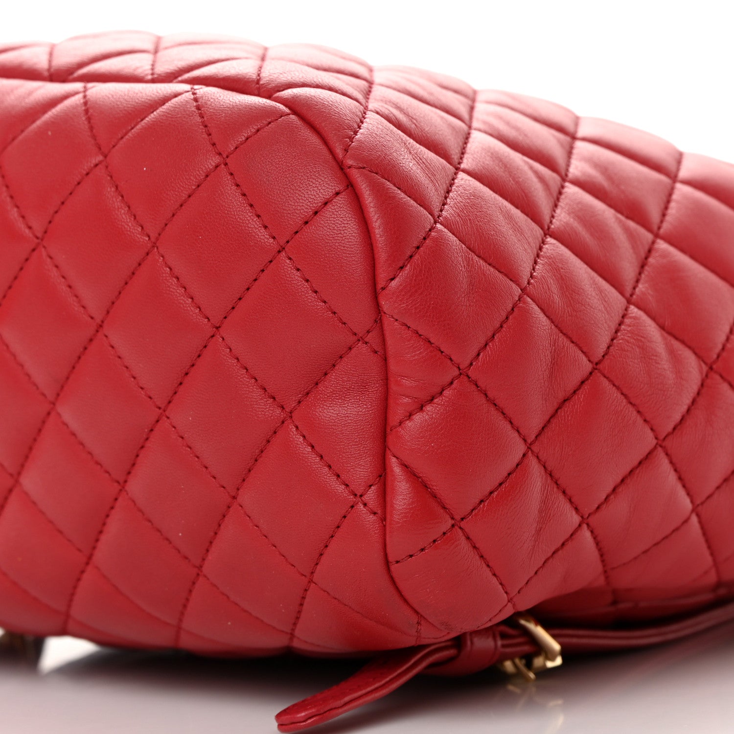 Chanel Lambskin Quilted Small Urban Spirit Backpack Red 9 of 17