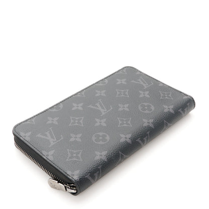 Louis Vuitton Monogram Eclipse Zippy Organizer Wallet 4 of 12