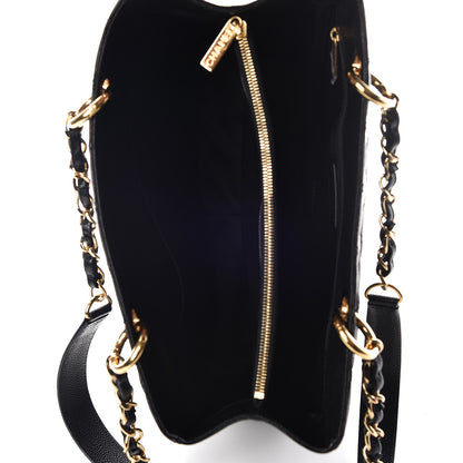Chanel Caviar Quilted Grand Shopping Tote GST Black 7 of 15